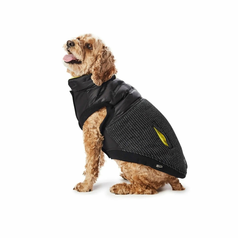 Hotel Doggy Adventure Wear - Hybrid Vest black/yellow size M NWT